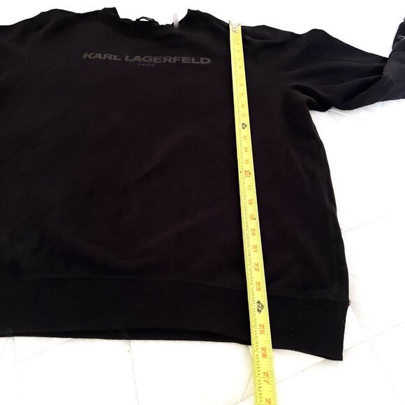 Karl Lagerfeld Paris Crew Neck Sweatshirt - Picture 10 of 14